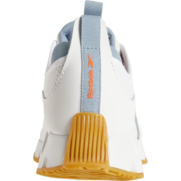 NEW REEBOK Zig Dynamica Sneakers White/orange for women 4254 4S2 - Picture 4 of 6